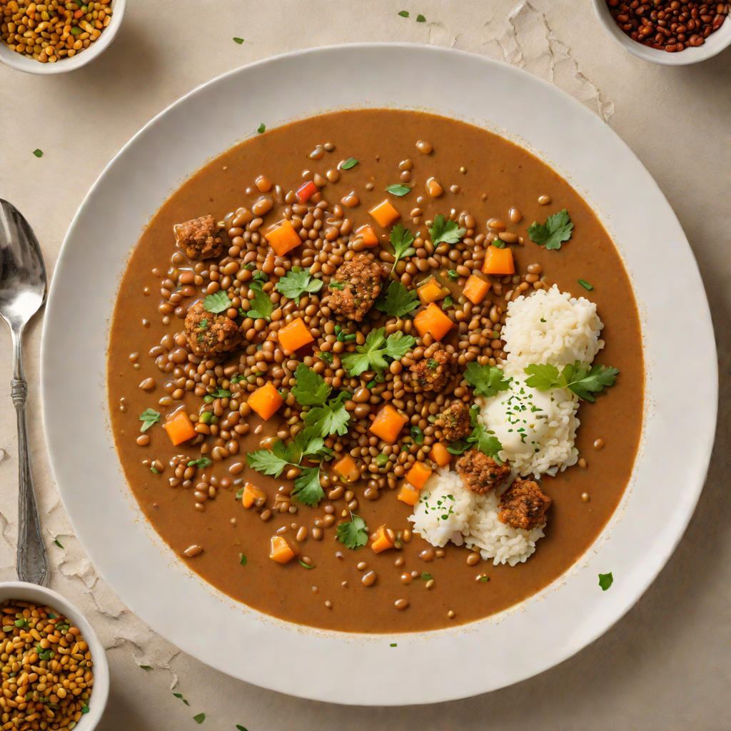 Slow-Simmered Lentil Stew with Berbere and Niter Kibbeh