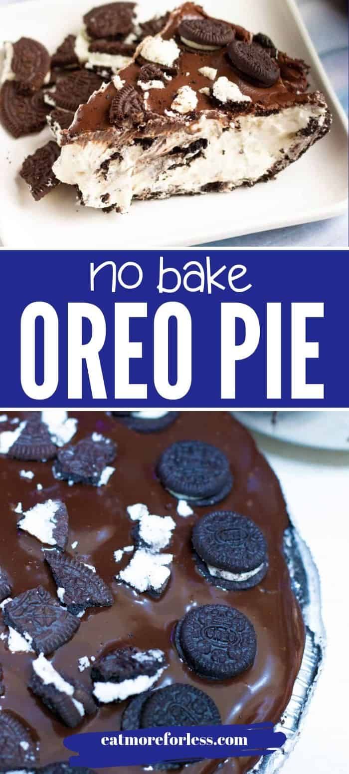 No-Bake Oreo Chocolate Ganache Pie