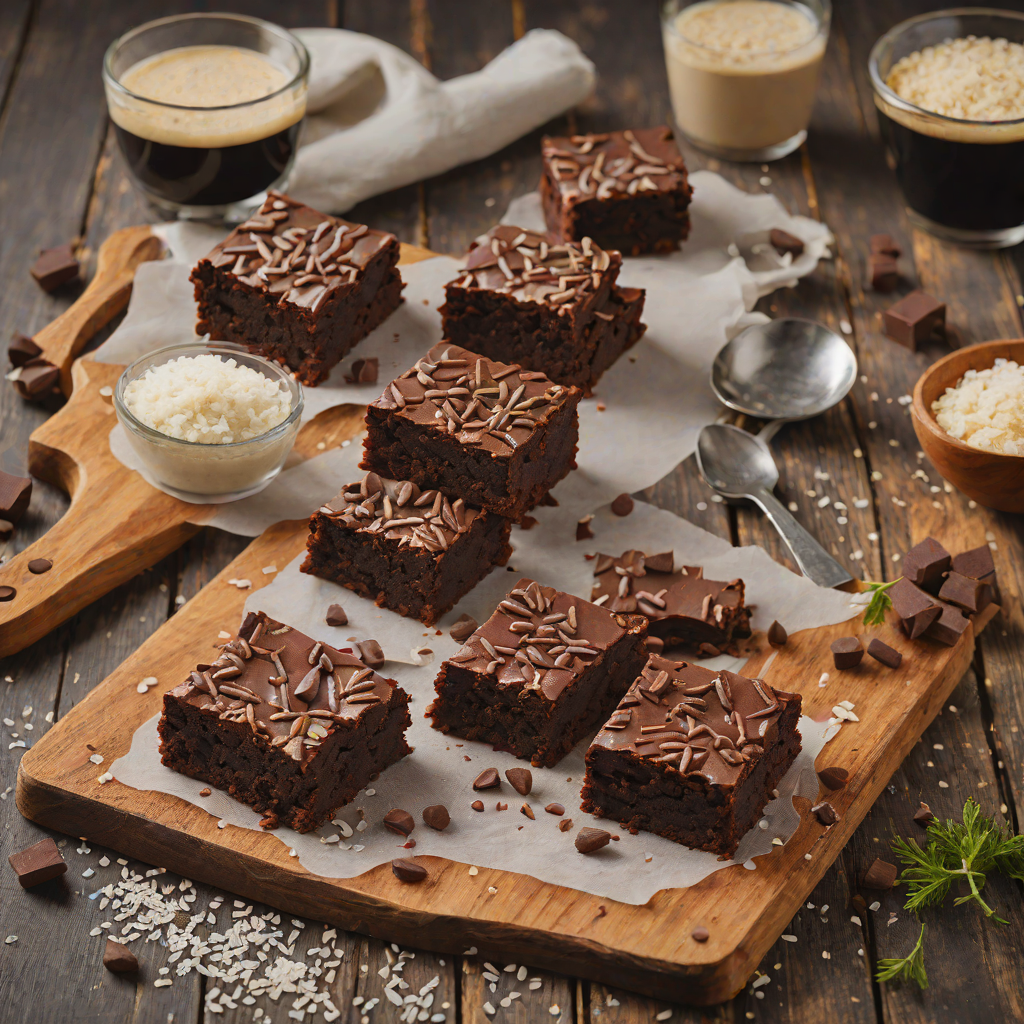 Chocolate-Stout Brownie Bars with Sea Salt