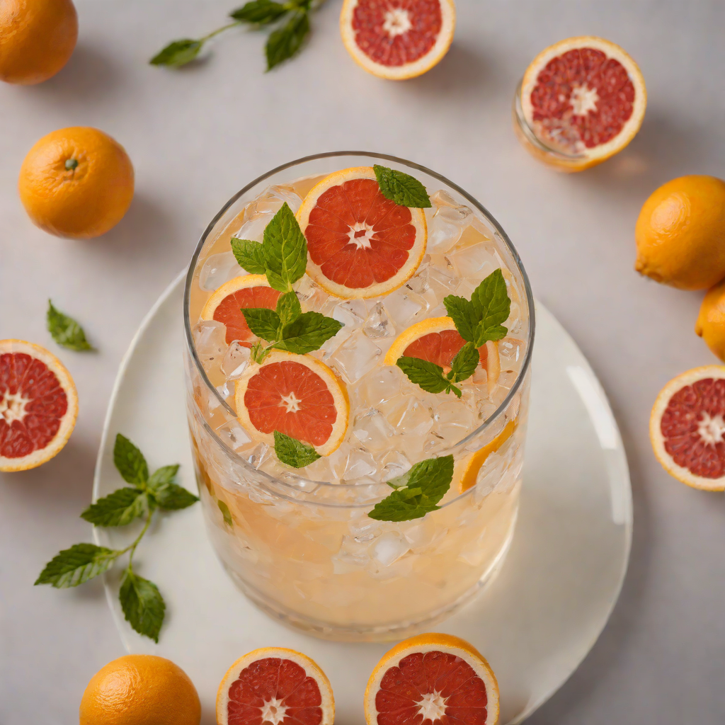 Bright Grapefruit Vodka Collins