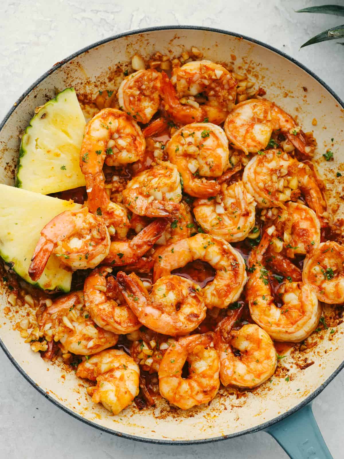 Man What Can I Say: One-Pan Garlic Shrimp