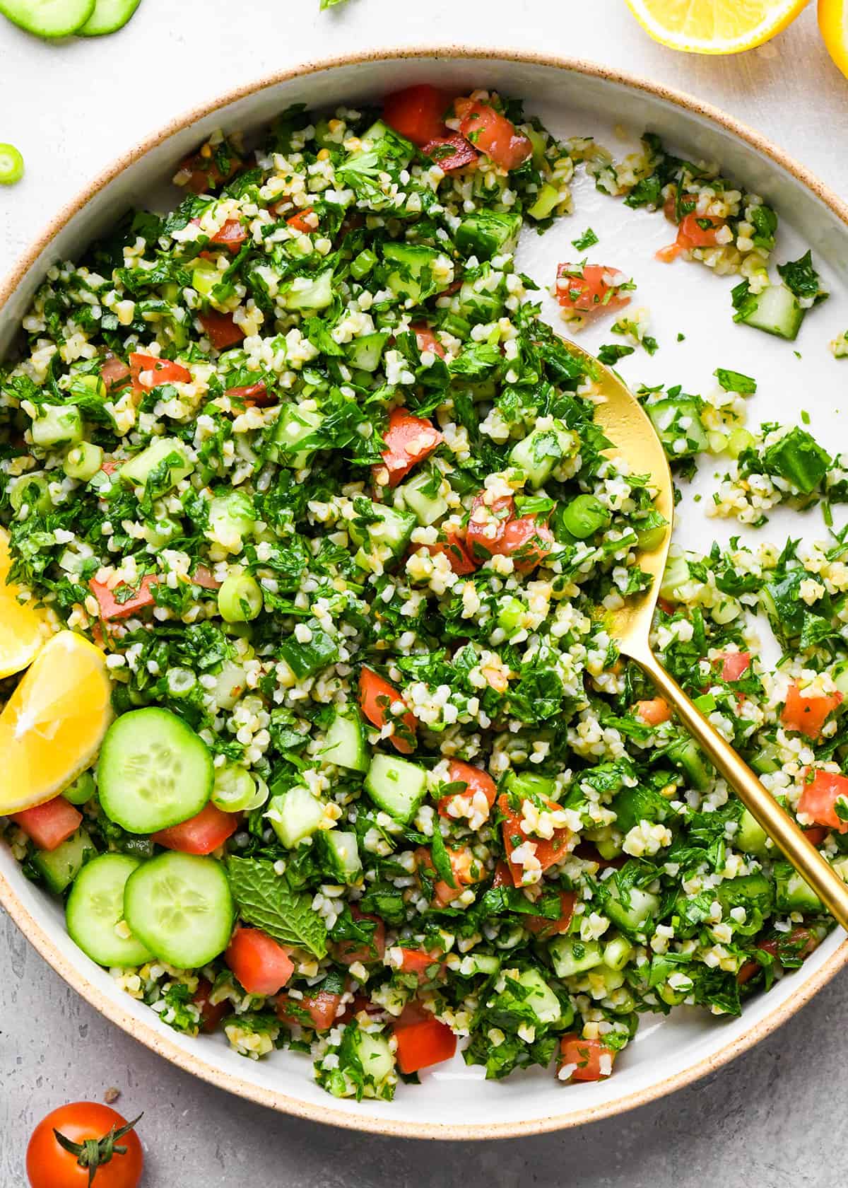 Crispy Sunflower Seed Tabbouleh