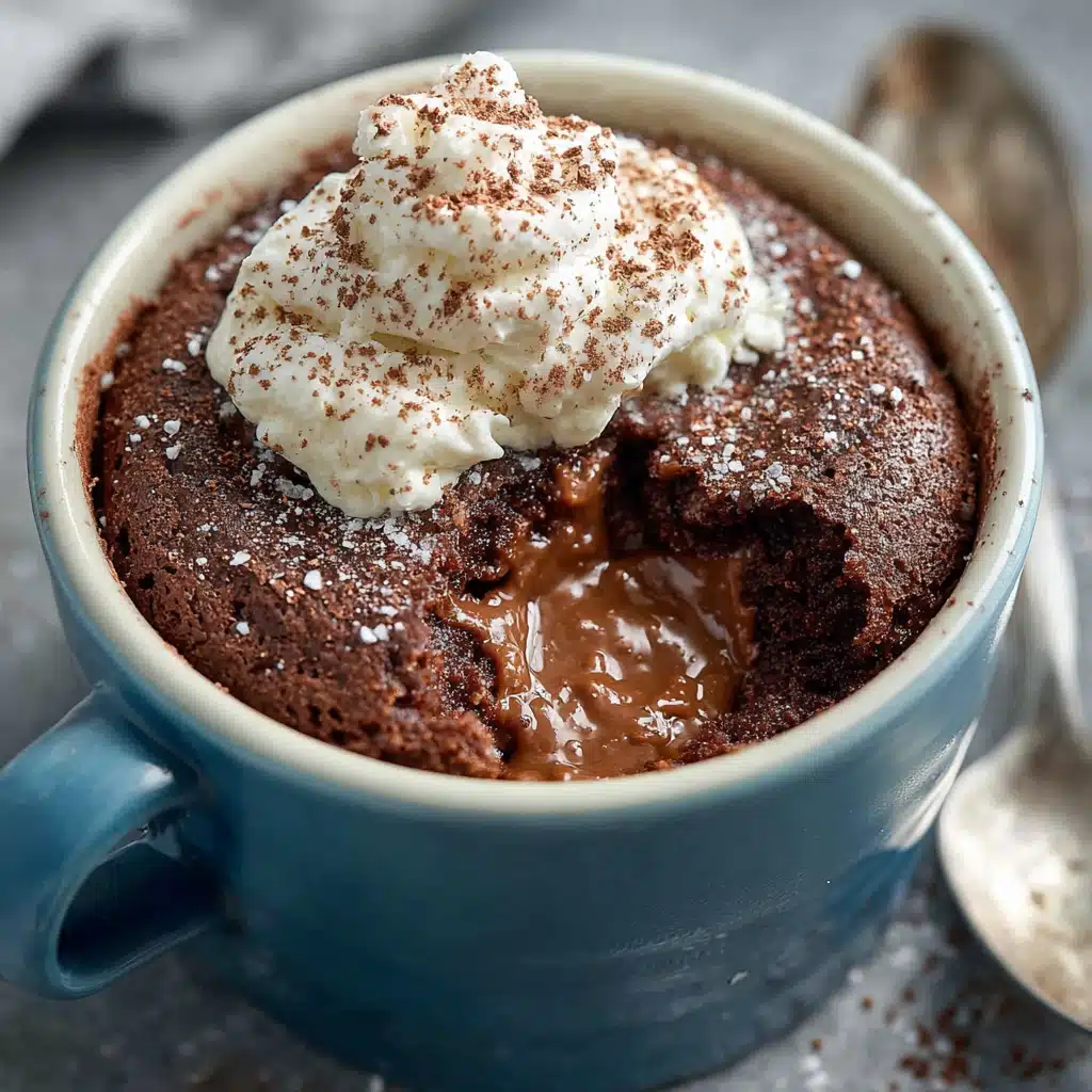Quick Chocolate Lava Mug Cake