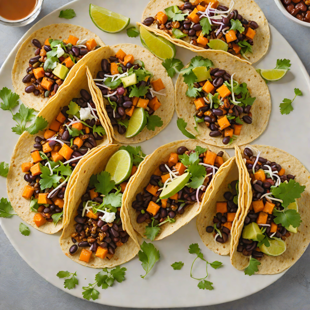 Covert Chipotle Black Bean and Sweet Potato Tacos