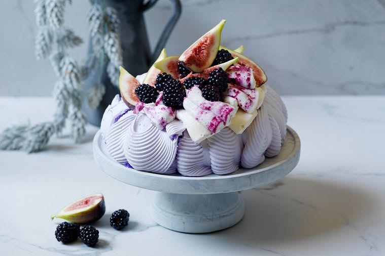 Wattle Seed and Davidson’s Plum Pavlova