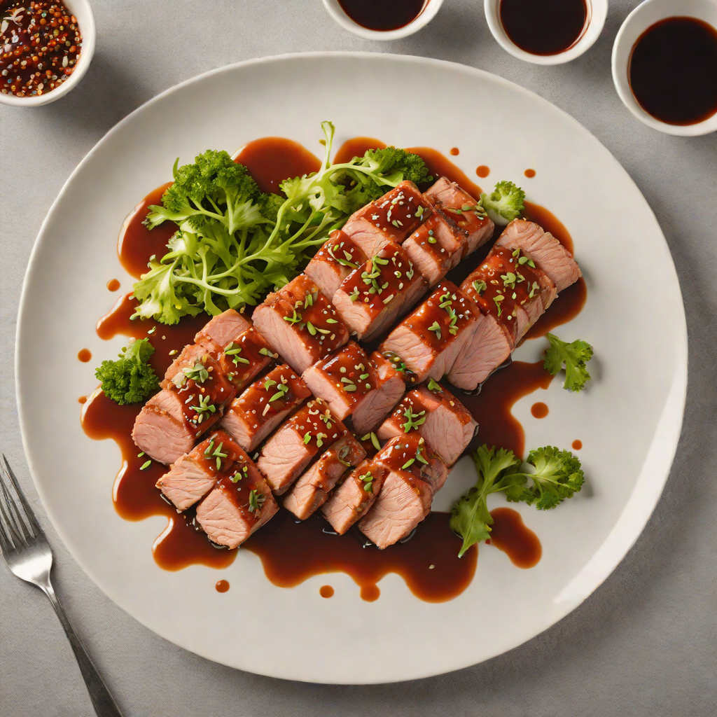 Pan-Seared Korean-Spiced Pork Tenderloin with Gochujang Glaze