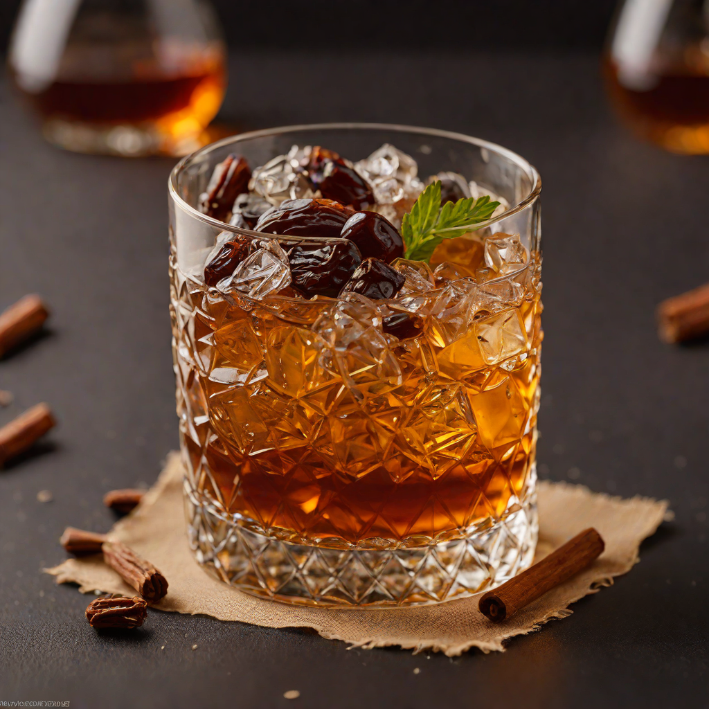 Spiced Date Whiskey Old Fashioned