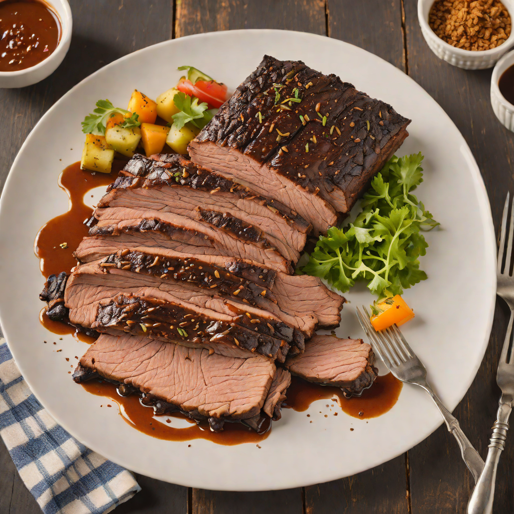 Smoked Paprika and Coffee Rubbed Beef Brisket