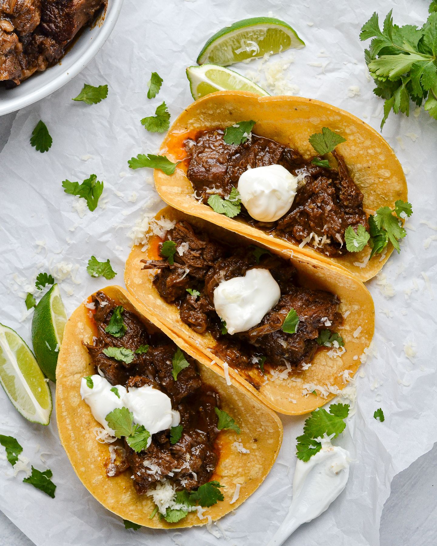 Mole-Inspired Beef Tacos with Spiced Chocolate Sauce