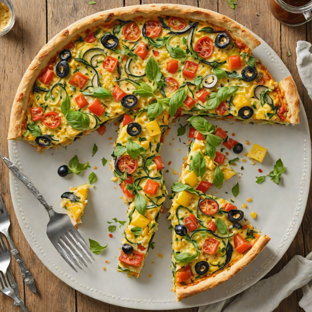 Half-Baked Mediterranean Vegetable Frittata