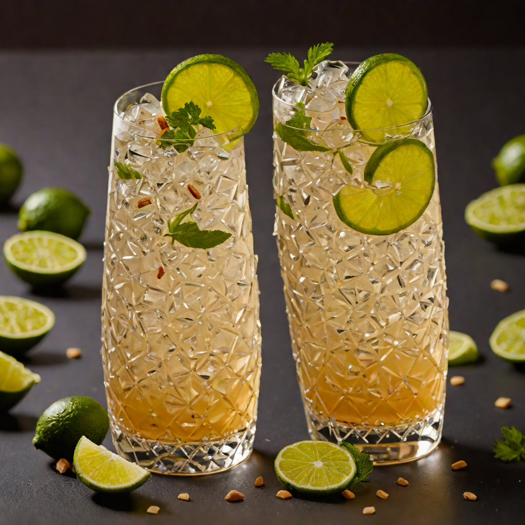 Lime-Spiced Rye Highball with Club Soda