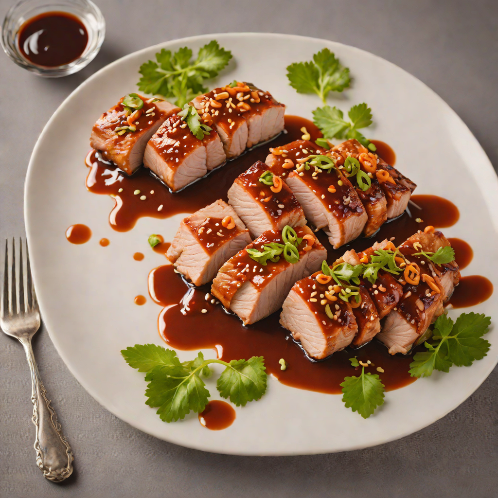 Pan-Seared Pork Tenderloin with Korean Gochujang Glaze