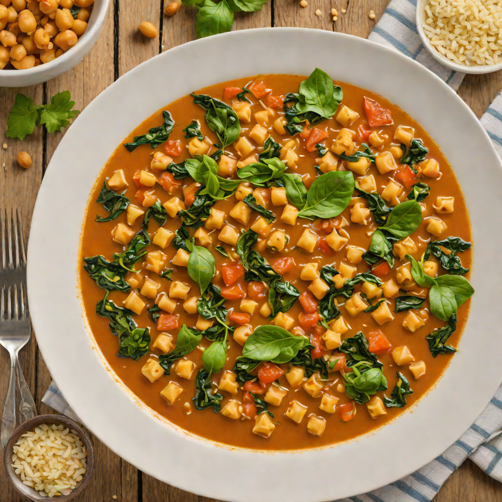 Slow-Simmered Spanish Chickpea and Spinach Stew