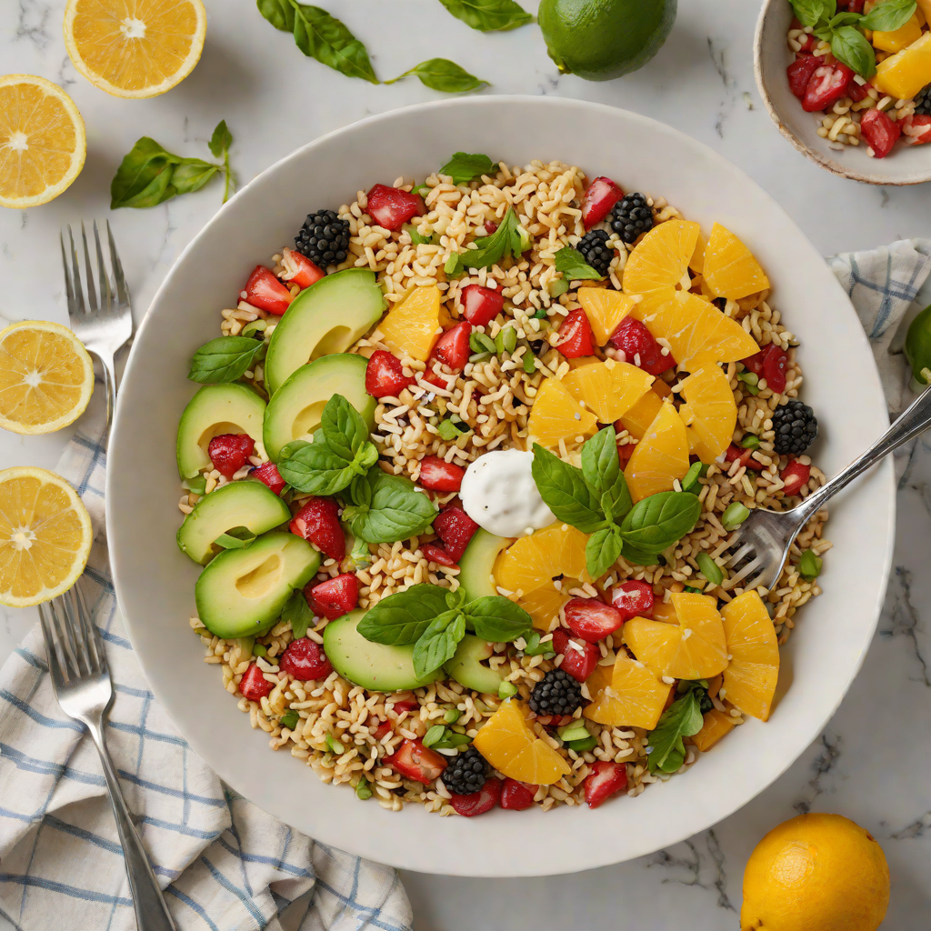 Good Morning Citrus Quinoa Breakfast Bowl