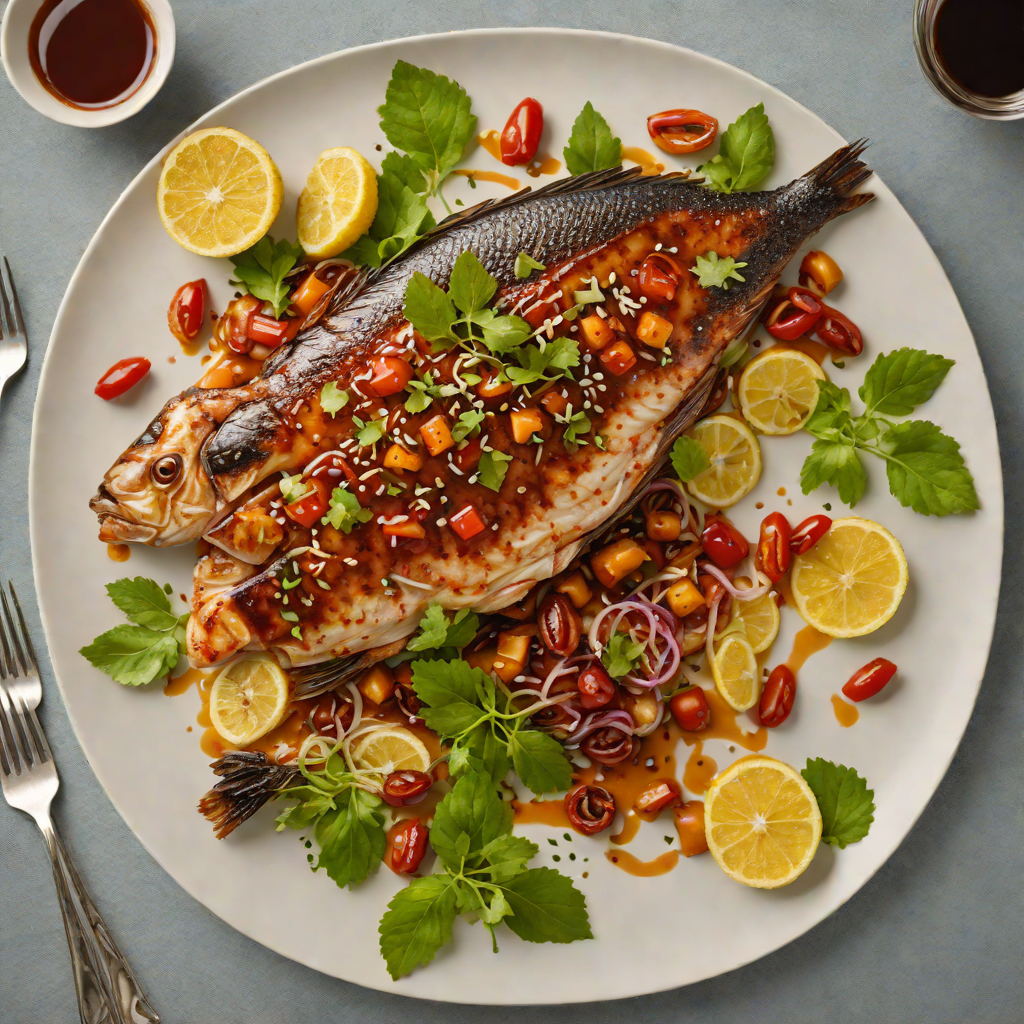 Grilled Tanzanian Tilapia with Tamarind Glaze