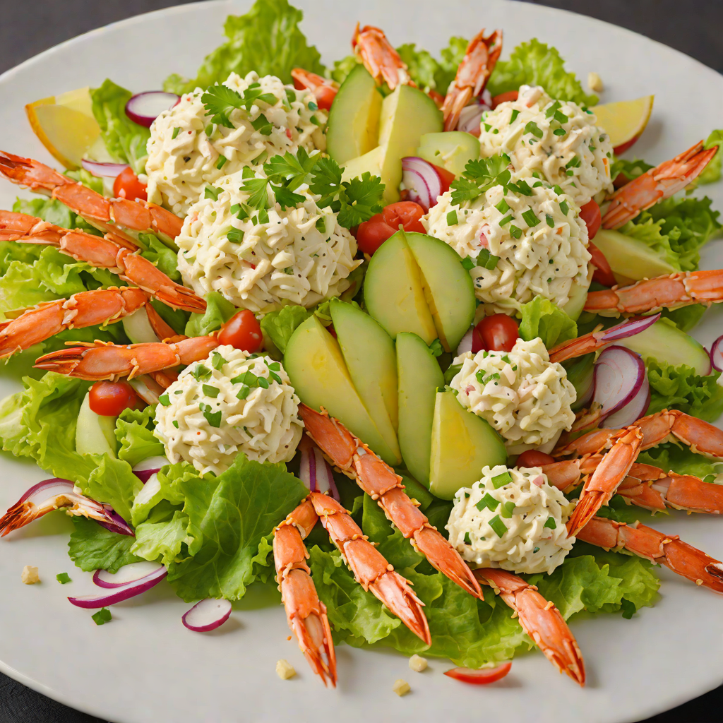 Casino-Style Crab Louie Salad with Classic Remoulade