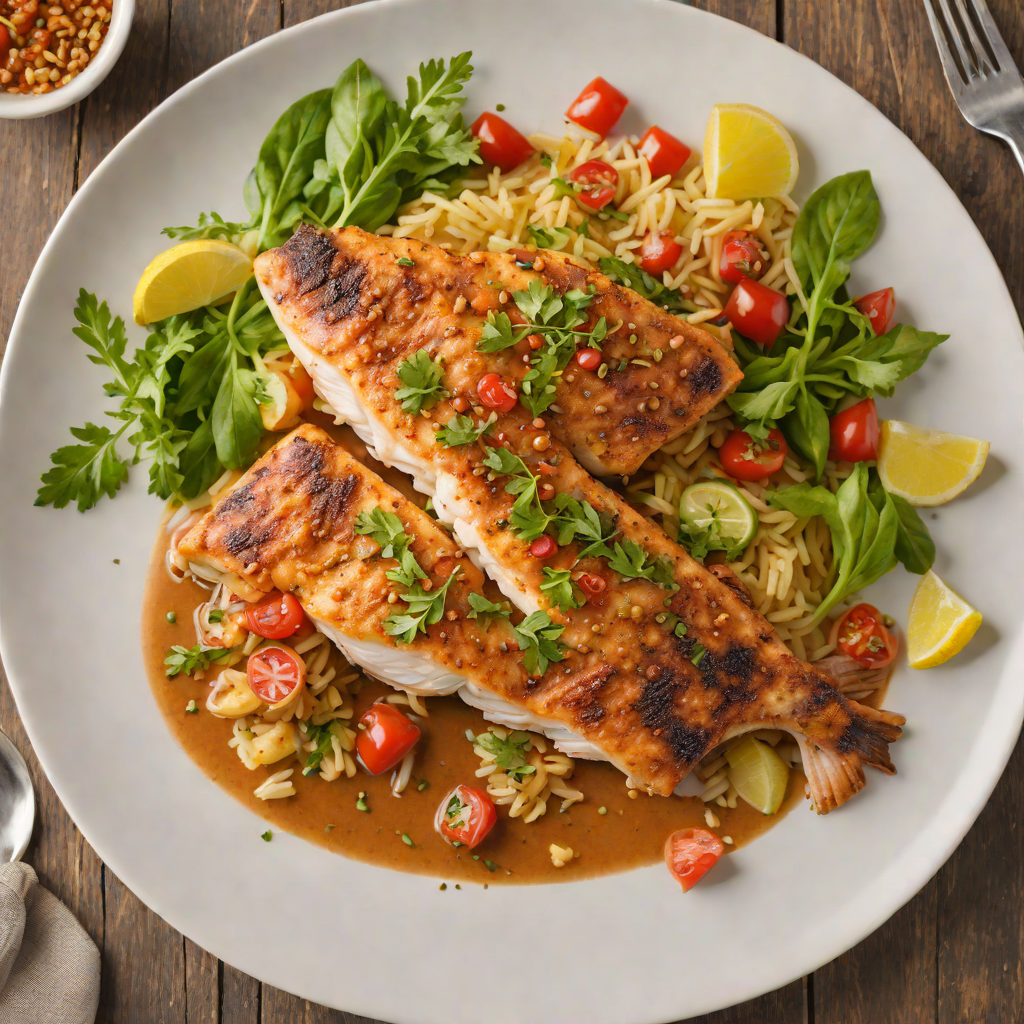 Granbury-Inspired Pan-Seared Catfish with Cajun Spice