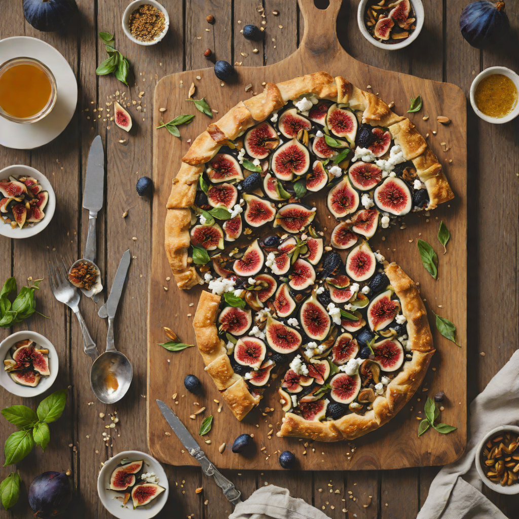 Honey-Roasted Fig and Ricotta Galette