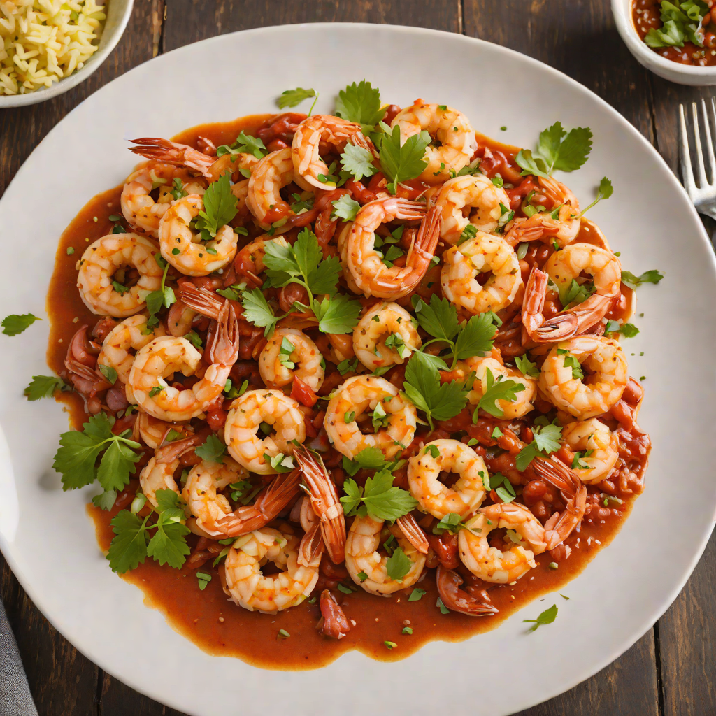 Cajun-Spiced Shrimp with Creole Tomato Sauce