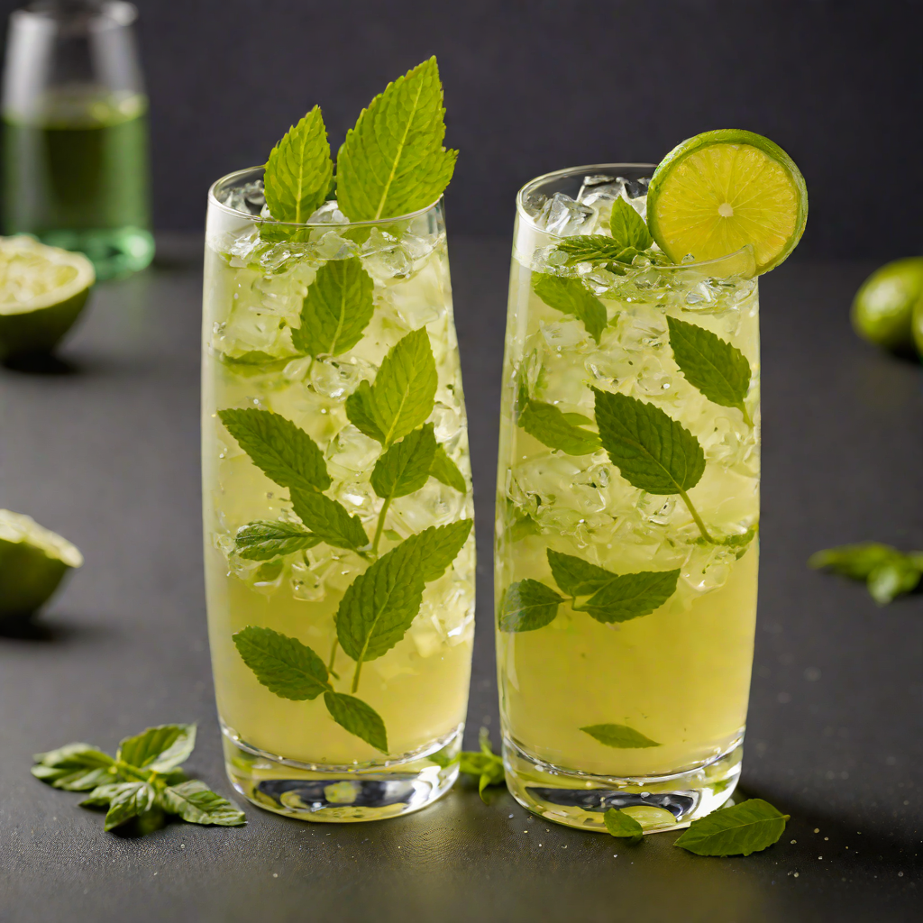 Popular Minted Green Tea Cooler