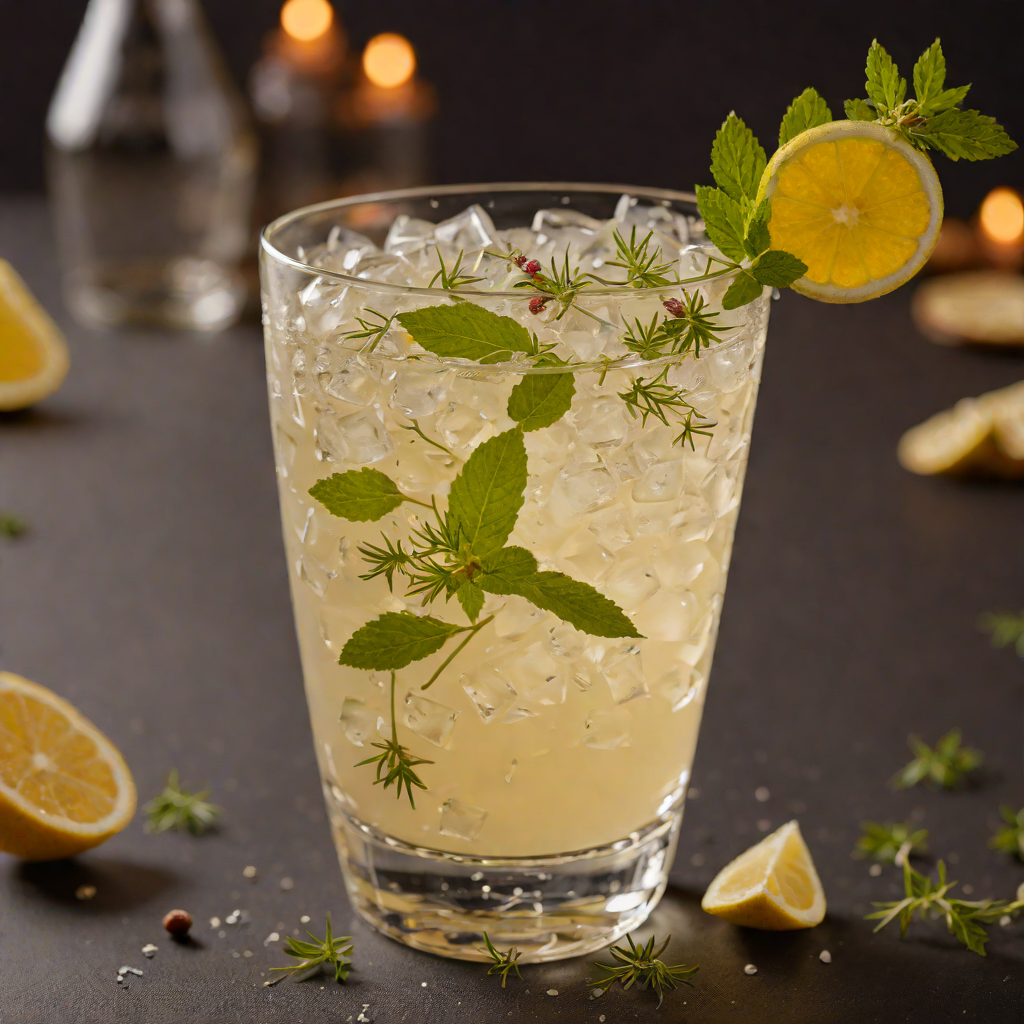 Popular Herbal Gin Fizz