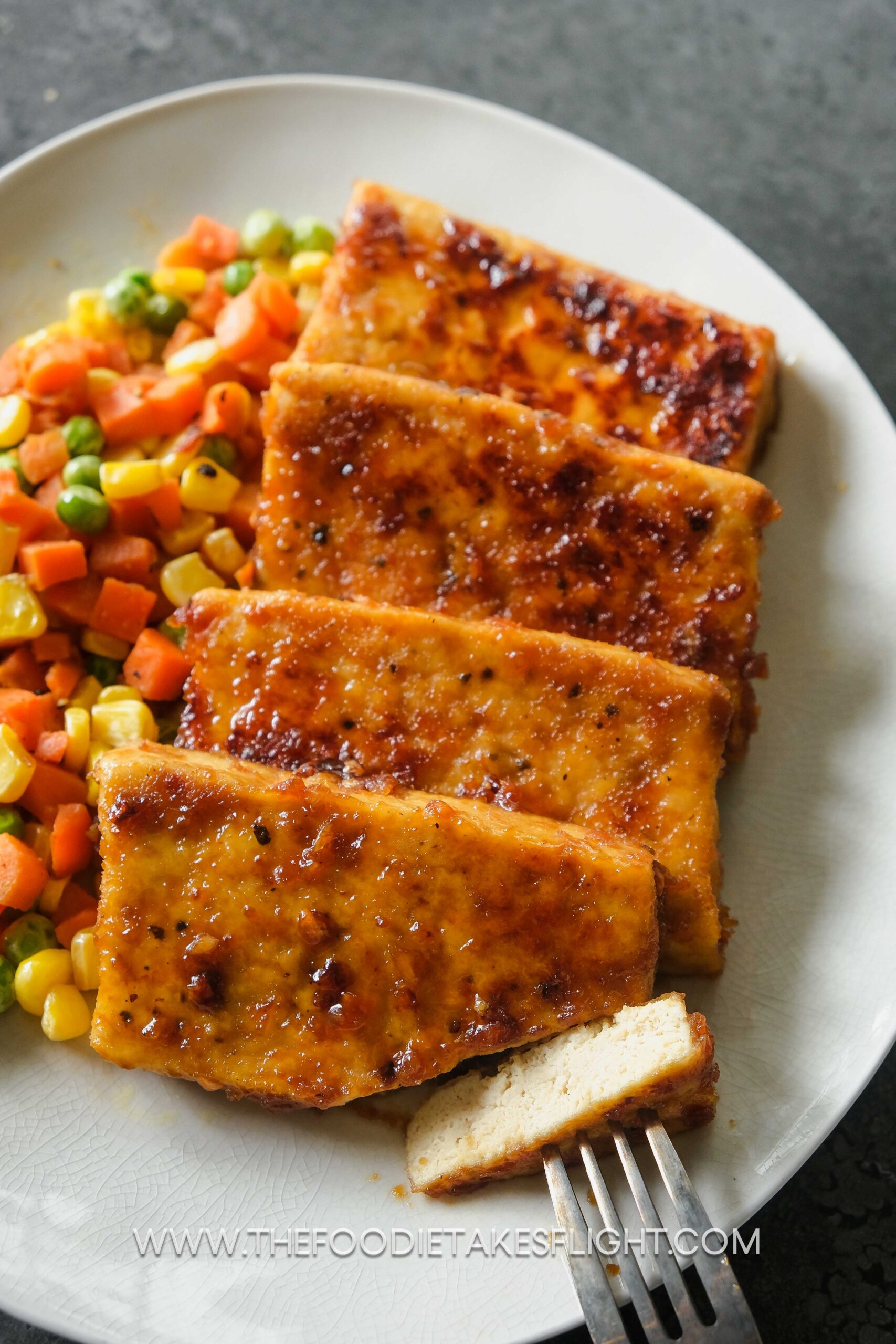 Miso-Ginger Tofu Steaks