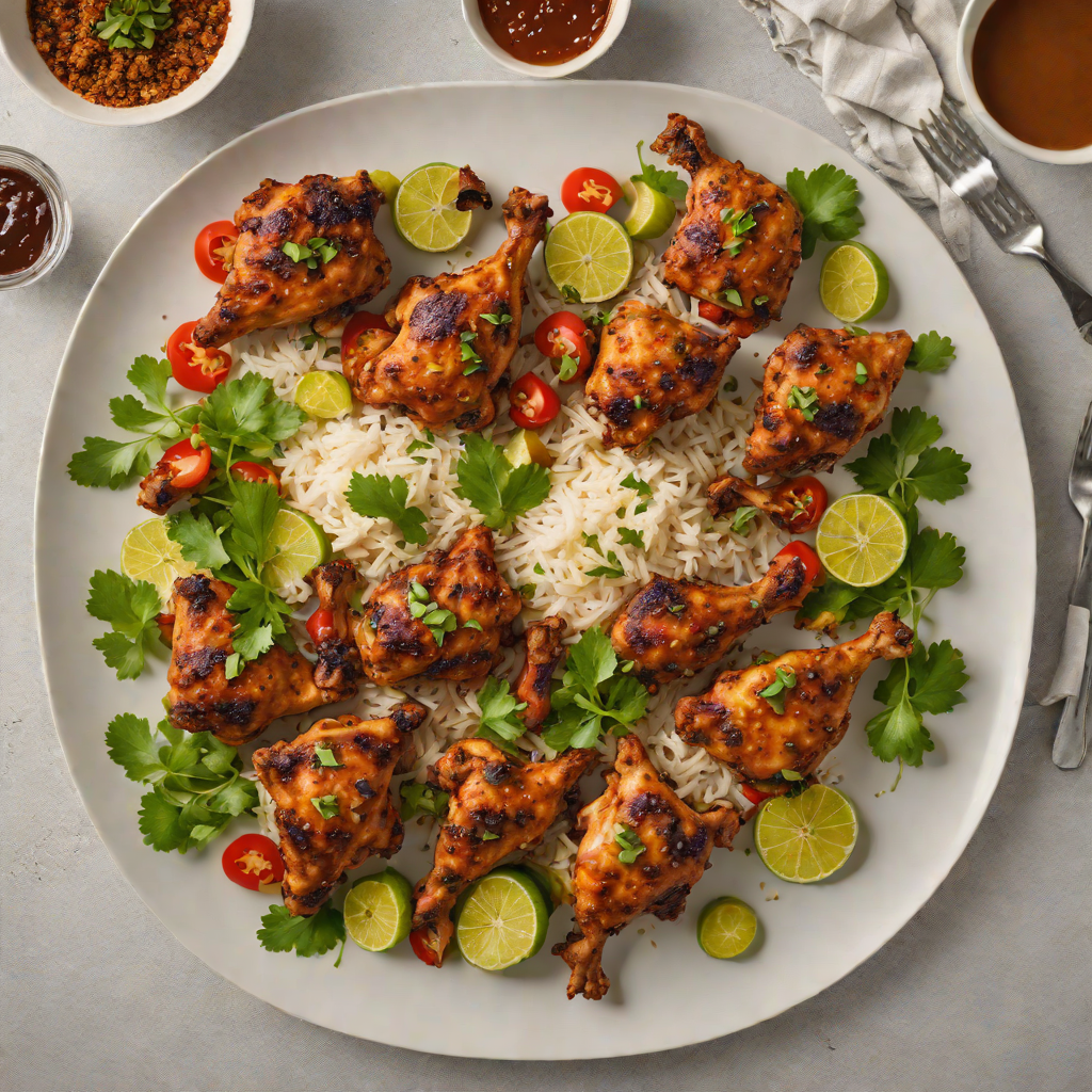 Sheet Pan Spiced Nigerian Suya Chicken