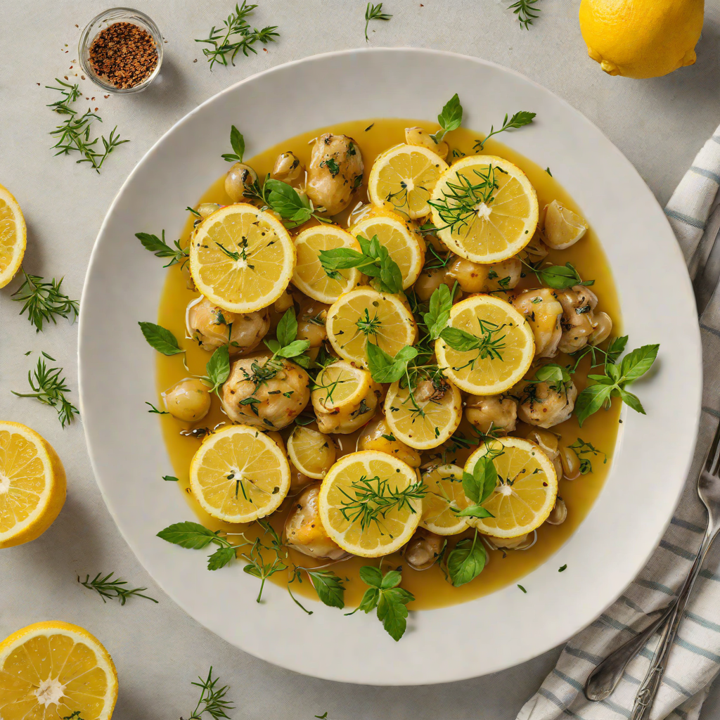 Slow-Simmered Lemon and Herb Gigantes Plaki