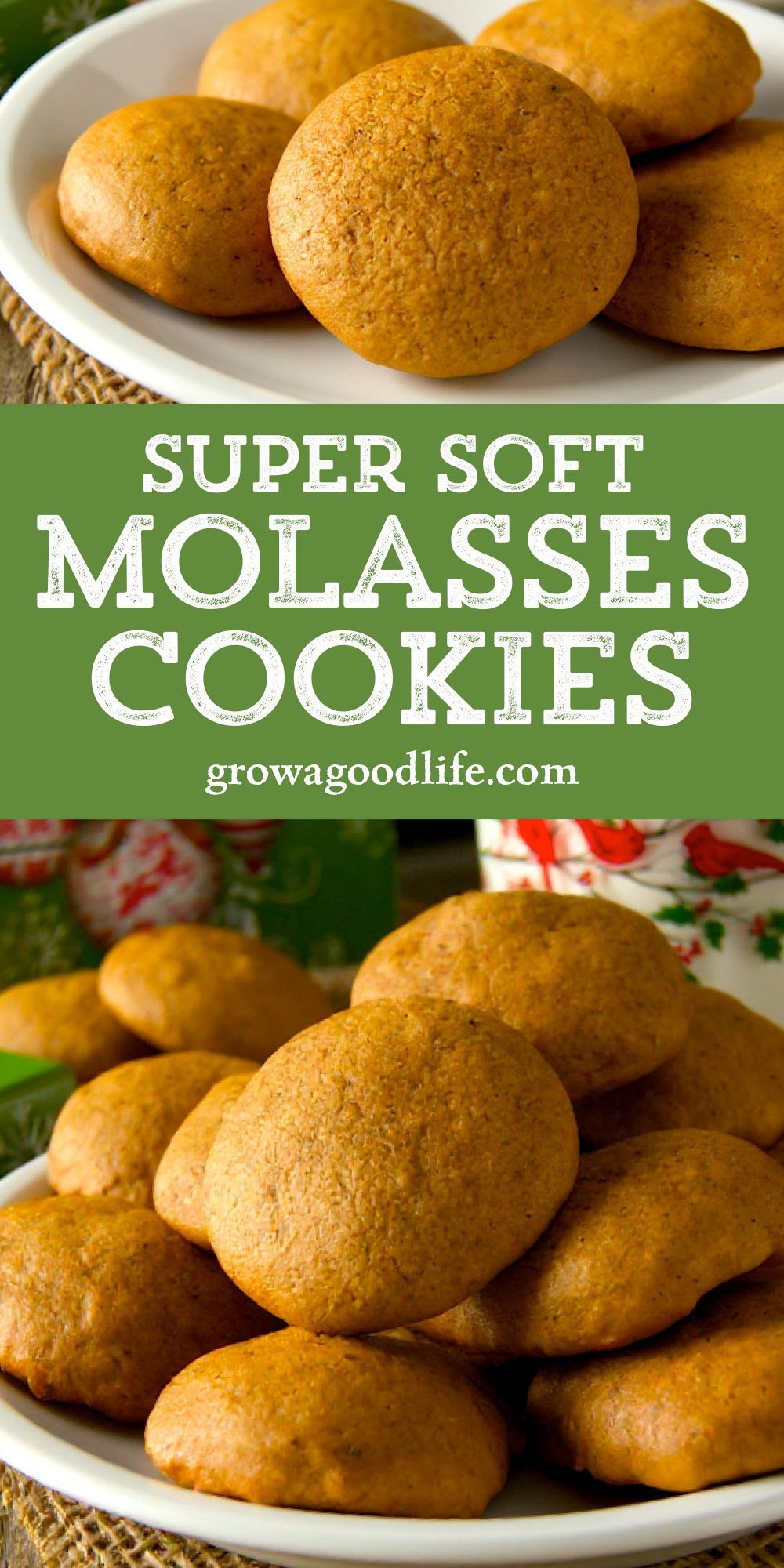 One-Bowl Brown Sugar Molasses Drop Cookies
