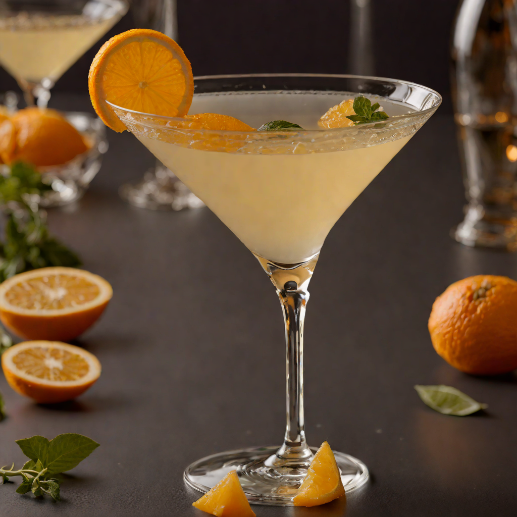 Citrus-Gin Martini with Orange Bitters