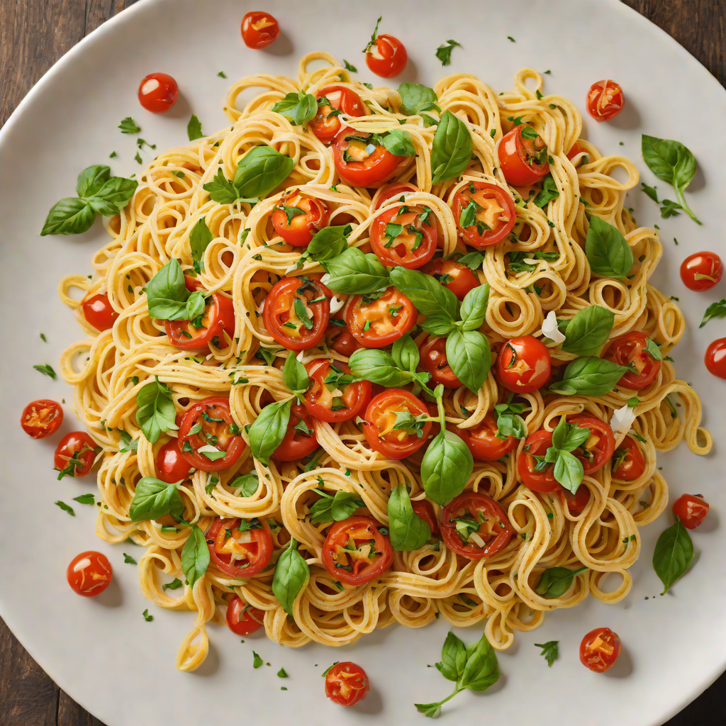 Slow-Roasted Tomato and Garlic Confit Pasta