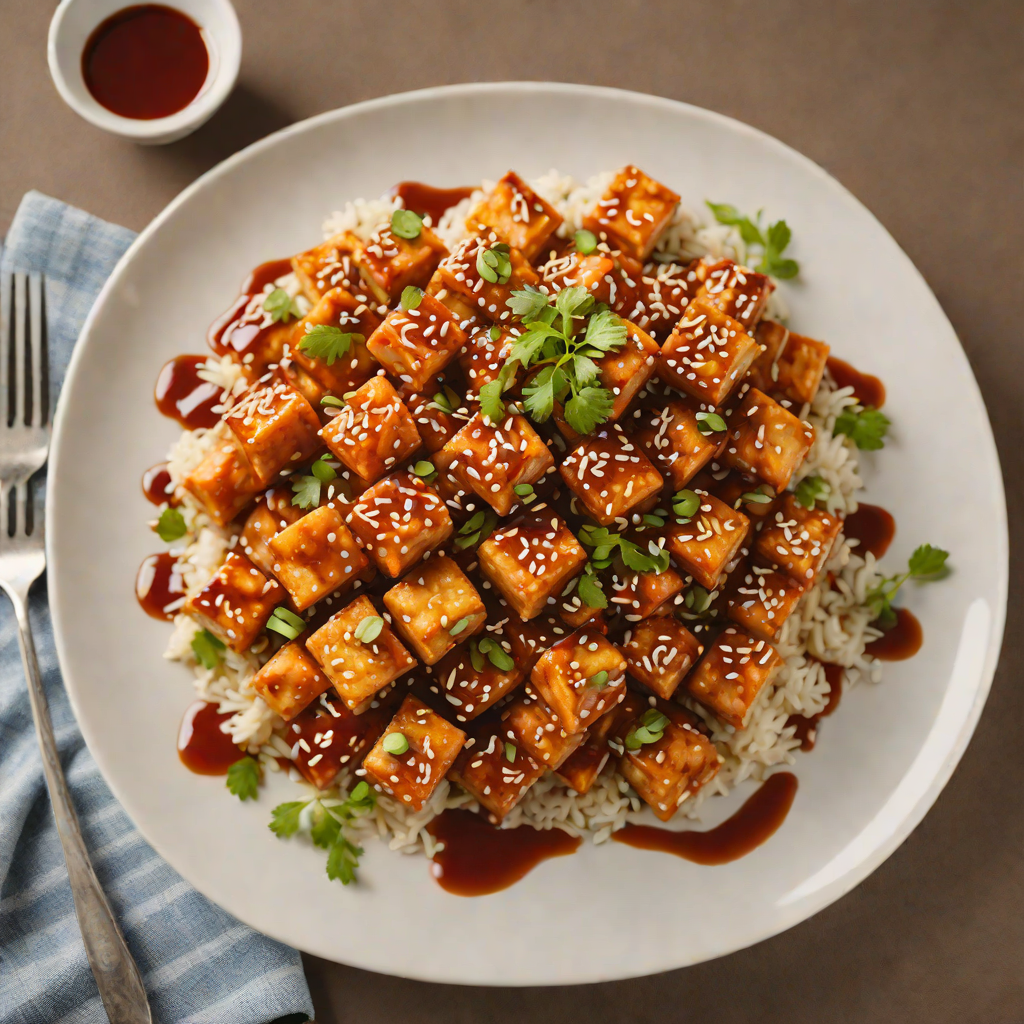 Stir-Fried Korean Tofu with Gochujang and Sesame