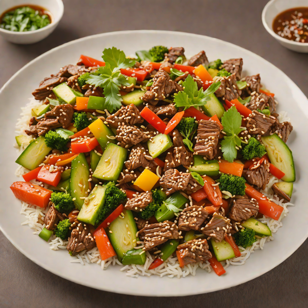Korean-Style Spicy Beef and Vegetable Stir Fry