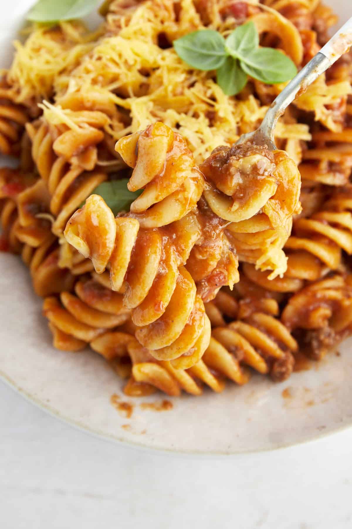Taco Pasta Twist with Hidden Corn