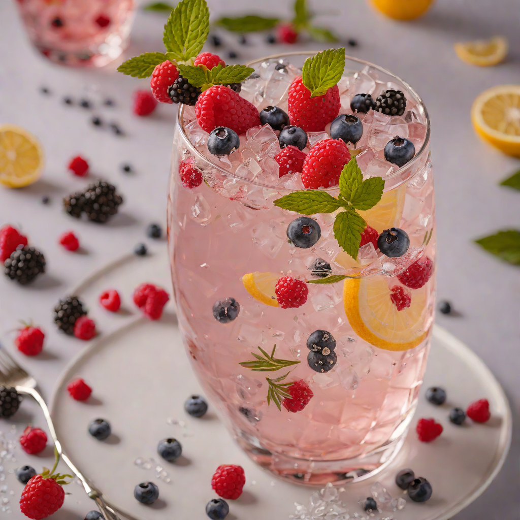 Sparkling Berry Lavender Collins
