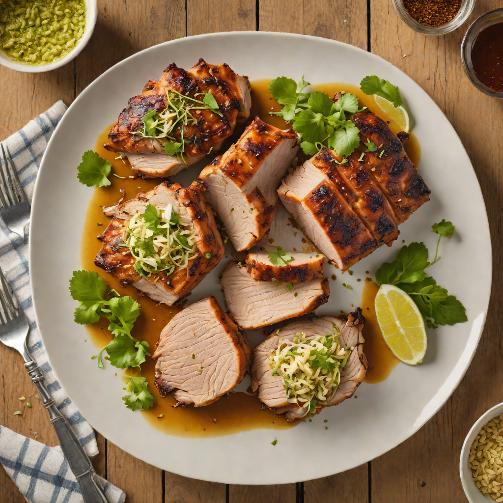 Spiced Dominican-Style Roast Pork with Garlic Mojo