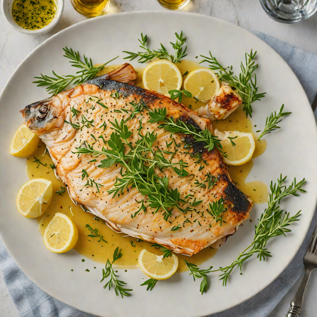 Pan-Fried Fish with Herb and Garlic Butter