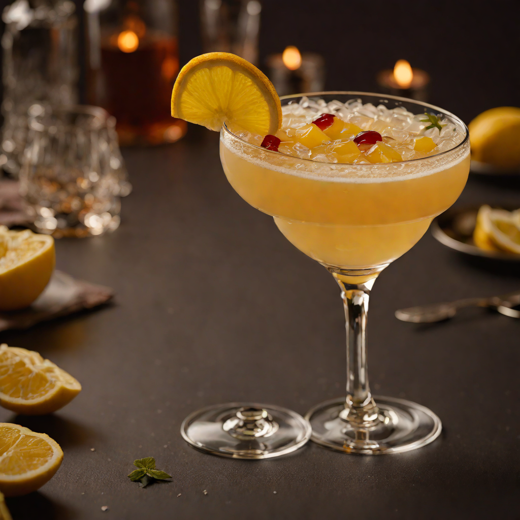 Batavia Sunset Whiskey Sour