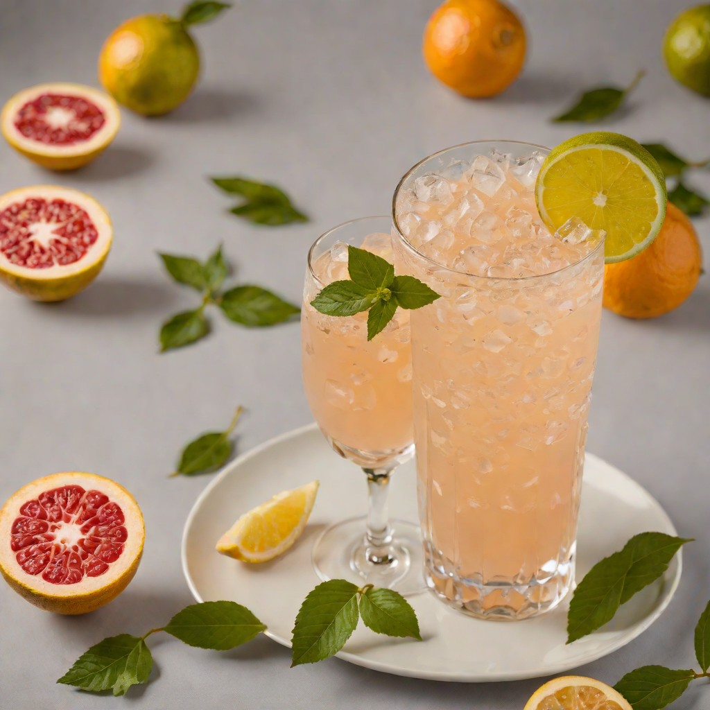 Shaken Citrus Guava Fizz
