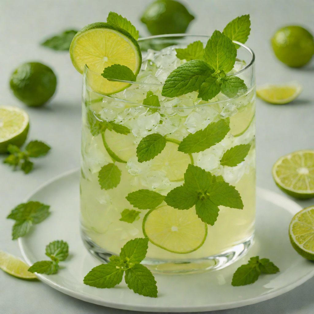 Lime-Mint Refresher with Cane Spirit