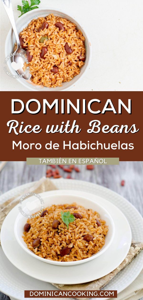 Dominican-Style Rice and Beans with Sofrito