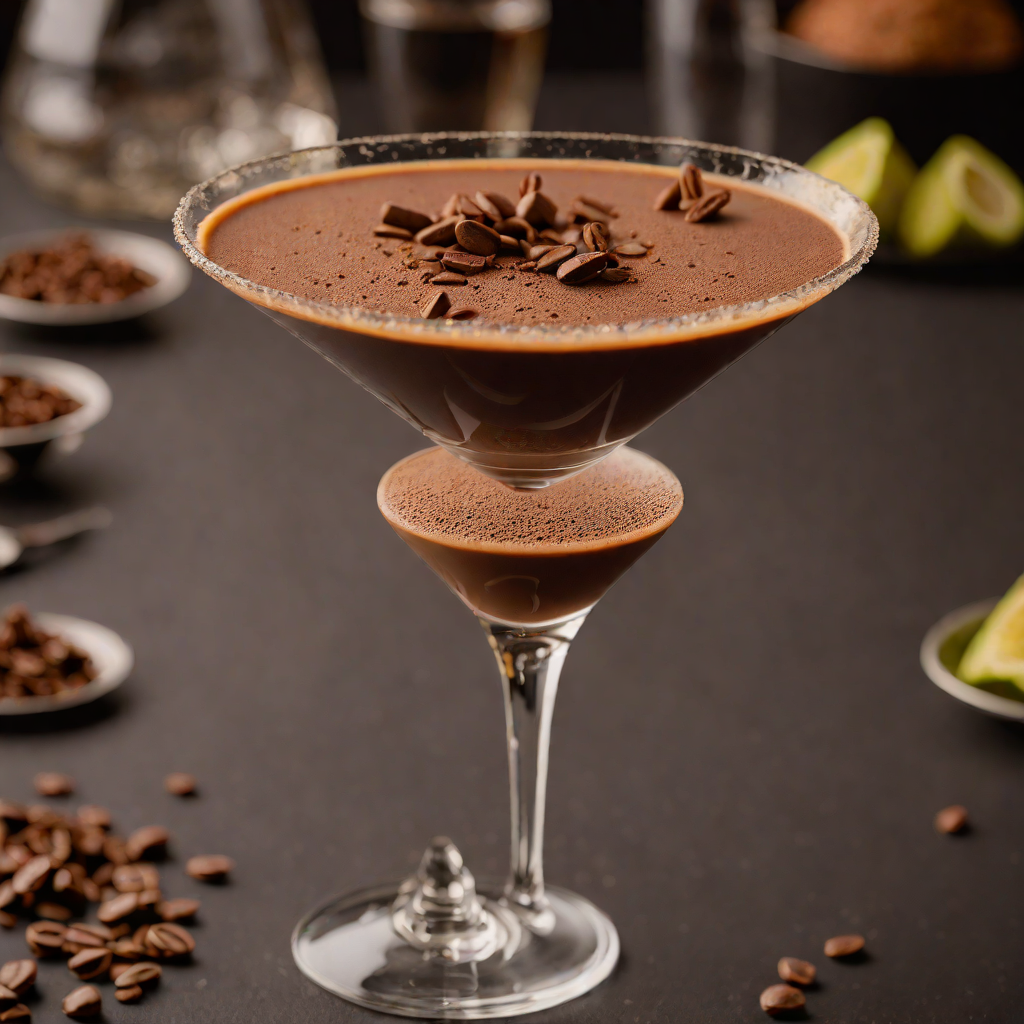 Coffee-Infused Mexican Chocolate Martini
