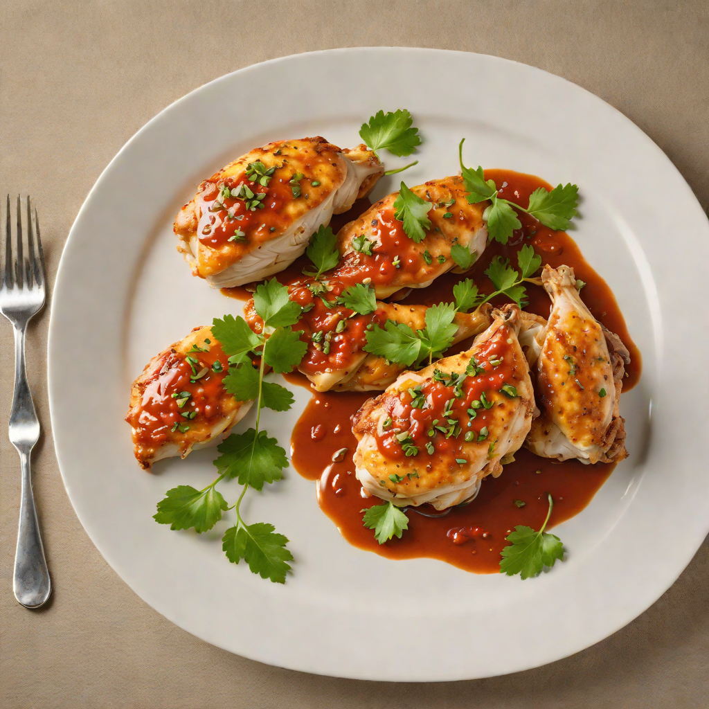 Pan-Seared Chicken with Popular Puerto Rican Sofrito Sauce