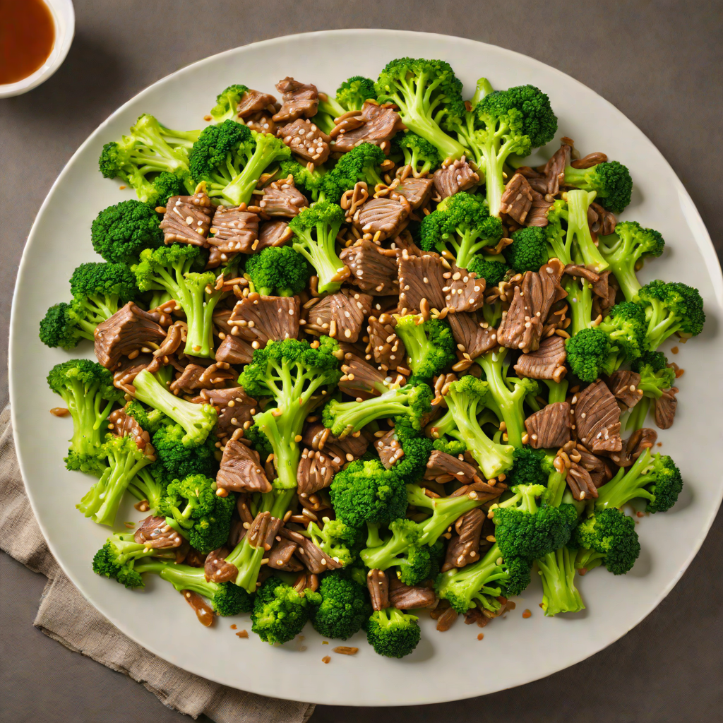 Quick Stir-Fried Beef and Broccoli with Ginger