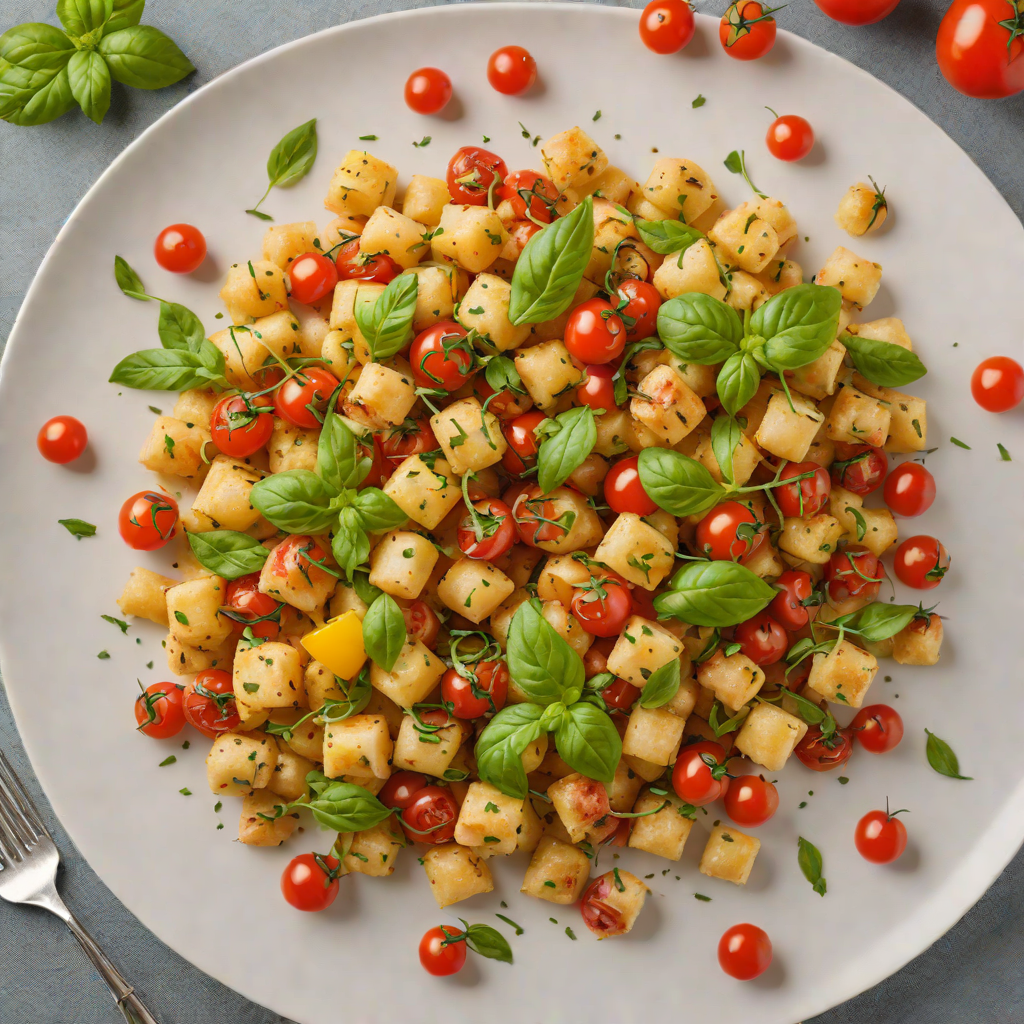 Pan-Fried Gnocchi with Cherry Tomatoes and Basil