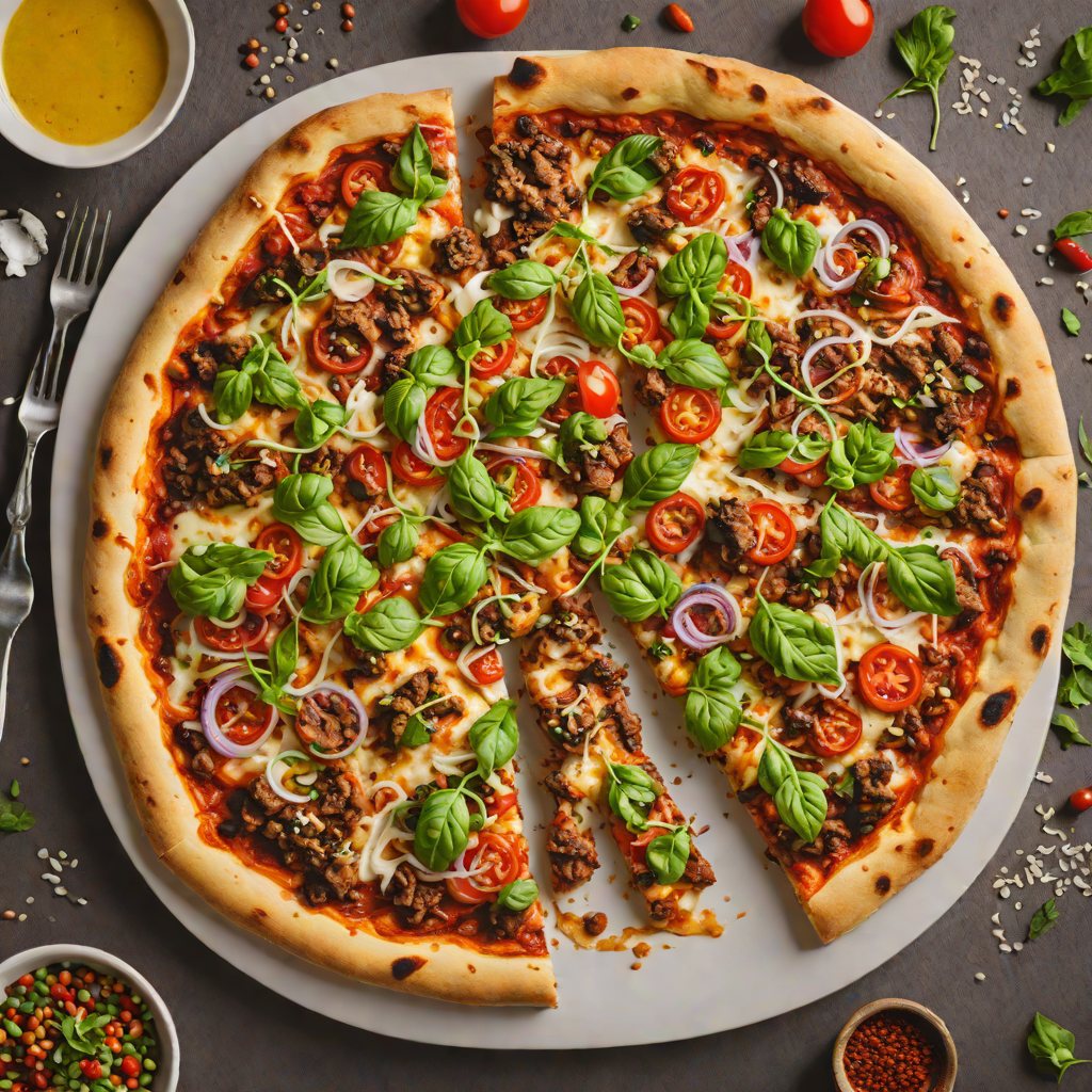 Wood-Fired Malatya-Style Spiced Lamb Pizza