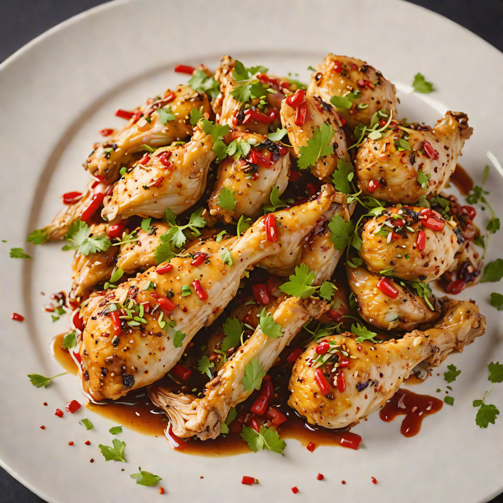 Sautéed Chicken with Garlic and Chili Flakes