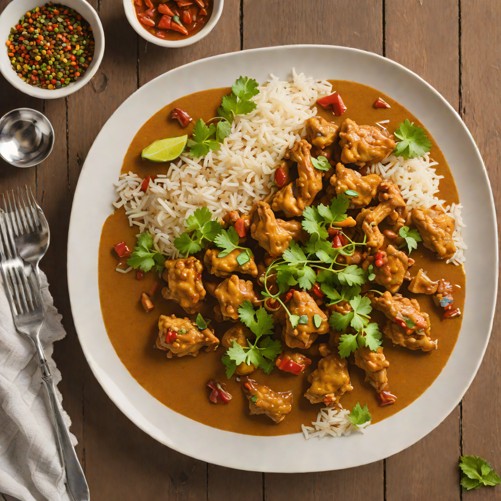 Burmese-Style Tamarind and Garlic Chicken Curry