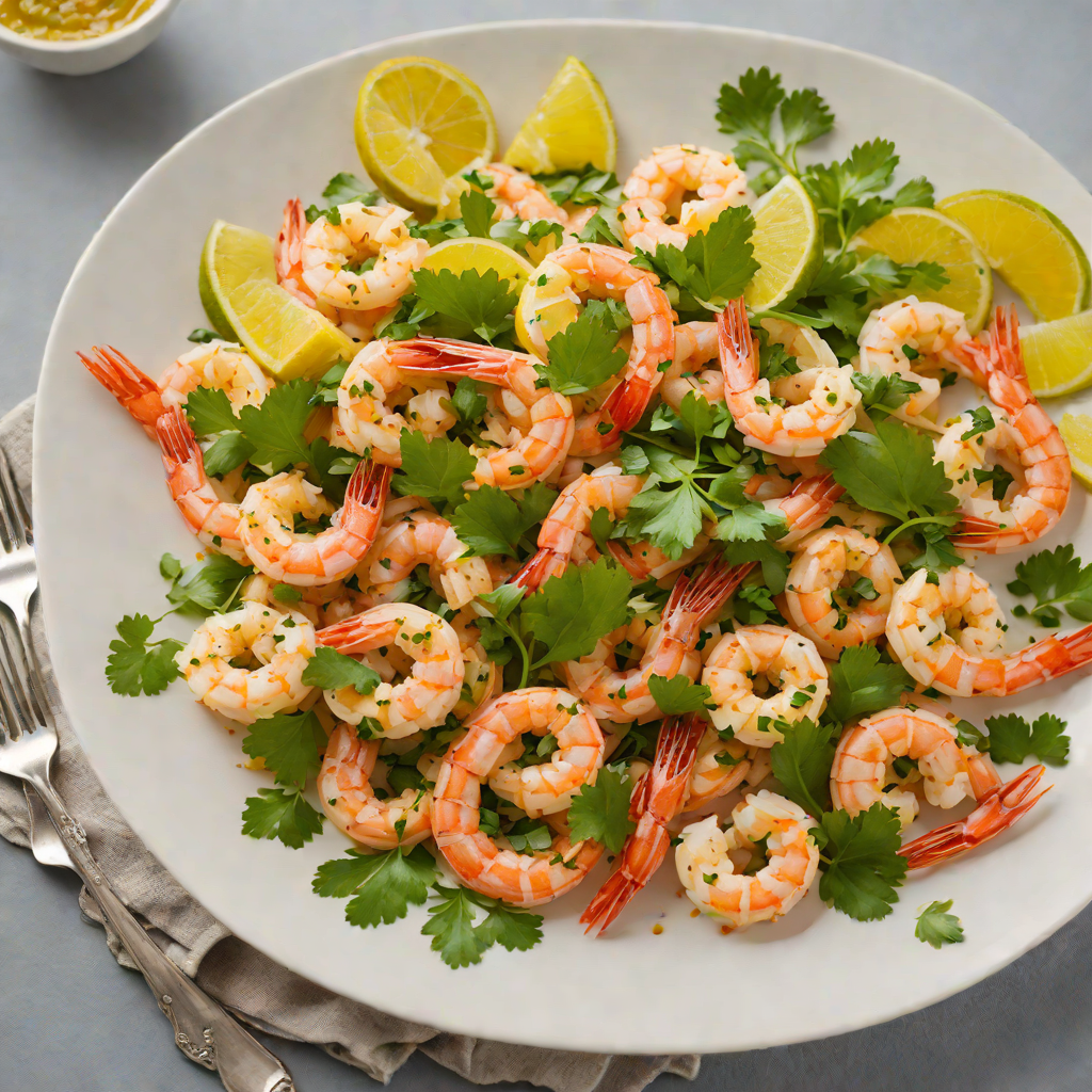 Sautéed Shrimp with Zesty Citrus and Fresh Cilantro