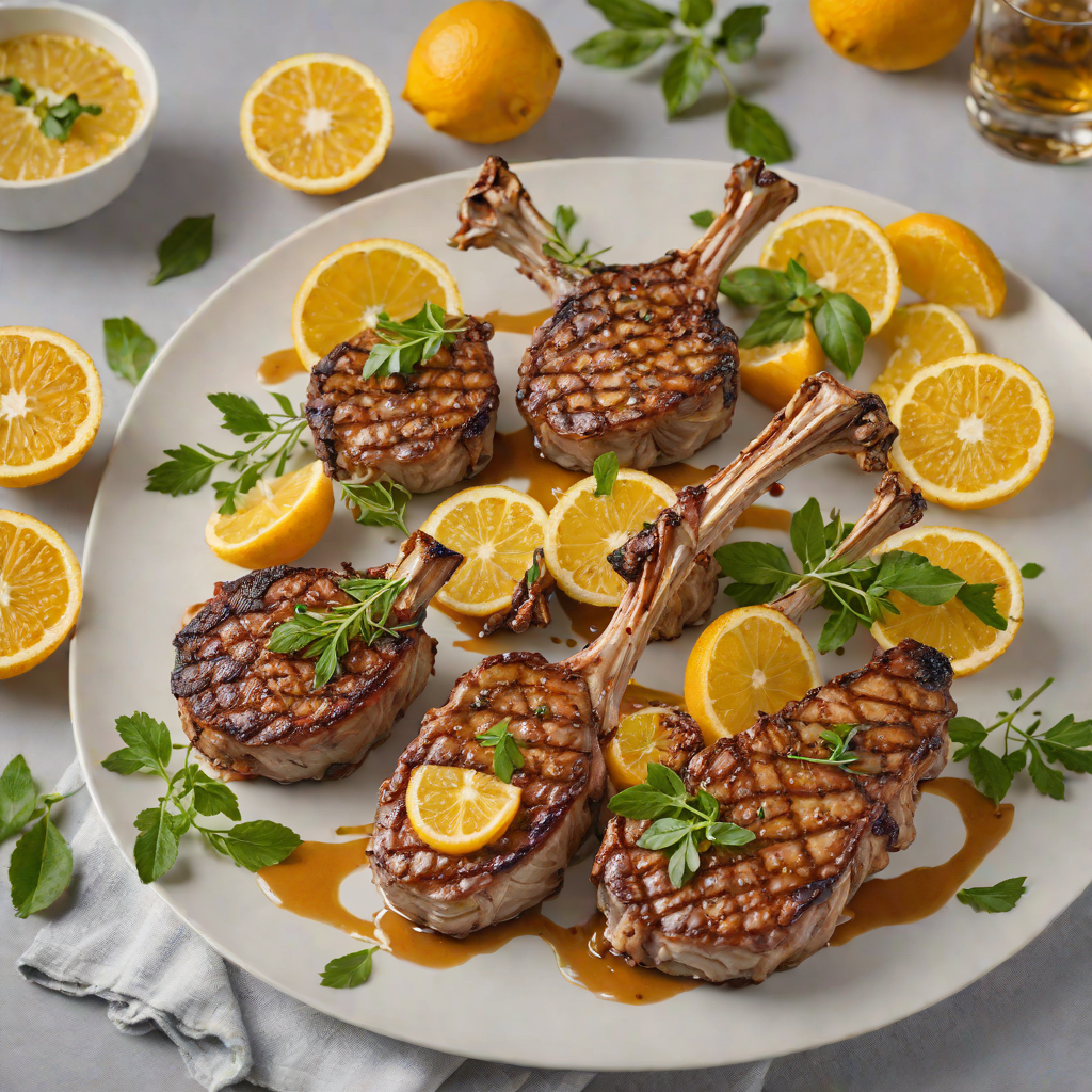 Grilled Citrus and Herb-Marinated Lamb Chops